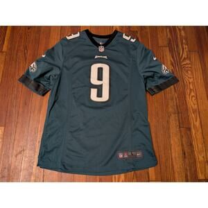 Nike On-Field Philadelphia Eagles Nick Foles Jersey Green Mens Large